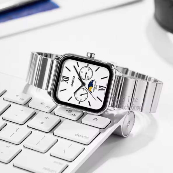 Montre-Bracelet Casio Moonphase pour Hommes