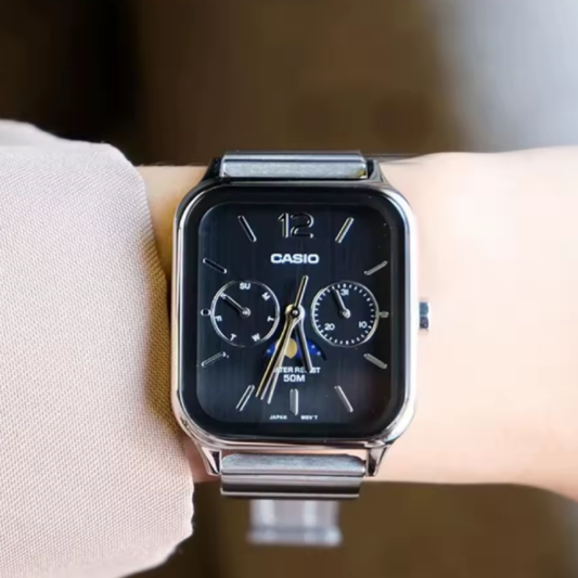 Montre-Bracelet Casio Moonphase pour Hommes