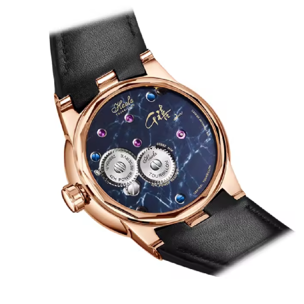 Haofa – Montre à Tourbillon Central en Saphir pour Hommes, Édition 2000, Sculpture Animale du Zodiaque Chinois en 3D, Manuelle, Étanche, Limitée