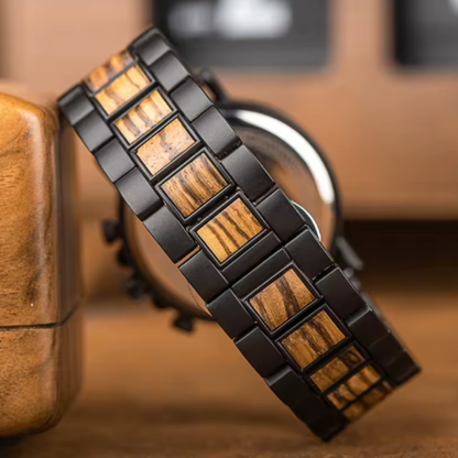 Montre BOBO BIRD en Bois 3 Yeux pour Homme